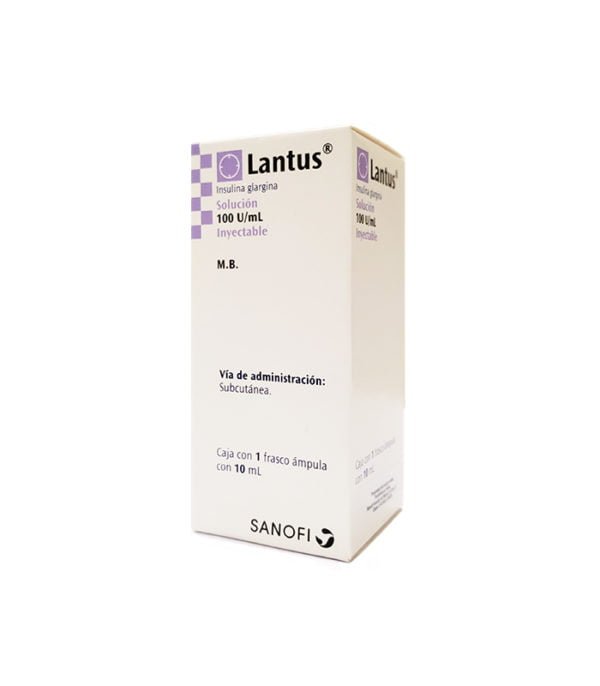 Lantus precio de $1,500 de venta en México en Kalan Farmacia de alta especialidad