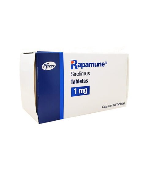 RAPAMUNE Sirolimus 1 mg 60 tabletas - Kalan Farmacia | Medicamentos de ...