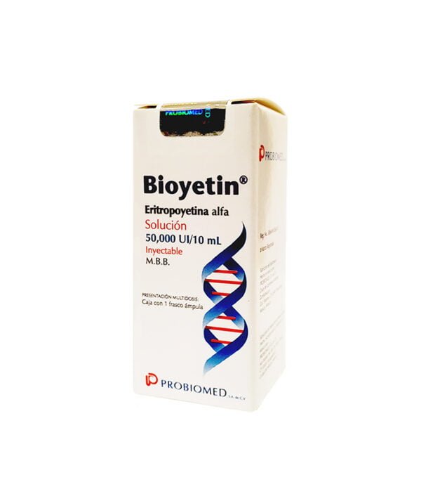 Bioyetin 50000 precio de $3,800 de venta en México en Kalan Farmacia.