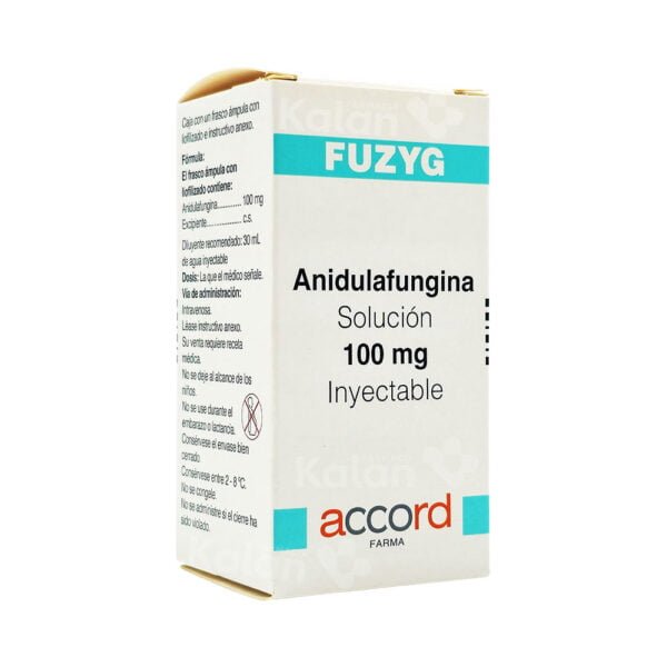 Fuzyg Anidulafungina 100 mg