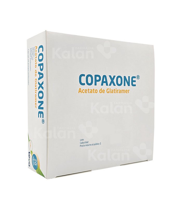 Copaxone Acetato de Glatiramer 20 mg Solución