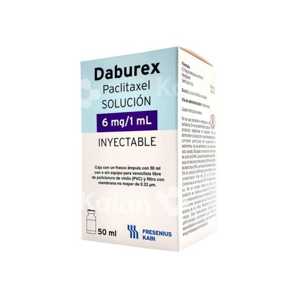 DABUREX   Paclitaxel 300 mg/ 50 ml solución