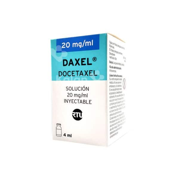 DAXEL Docetaxel 80 mg/ 4 ml solución