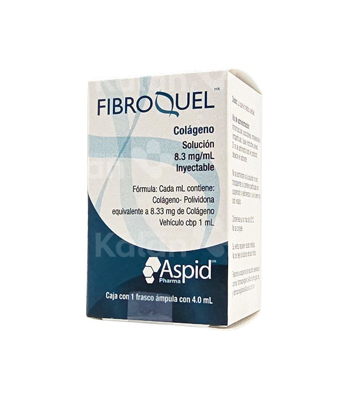 Fibroquel Colágeno 8.3 mg/ml 4 ml solución inyectable