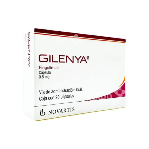 GILENYA  Fingolimod 0.5 mg 28 tabletas