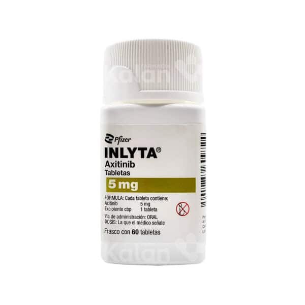 INLYTA  Axitinib 5 mg 60 tabletas