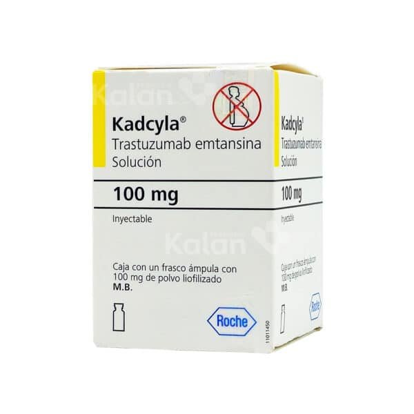 KADCYLA  Trastuzumab emtansina 100 mg Solución