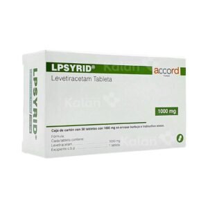 LPSYRID   Levetiracetam 1000 mg 30 tabletas