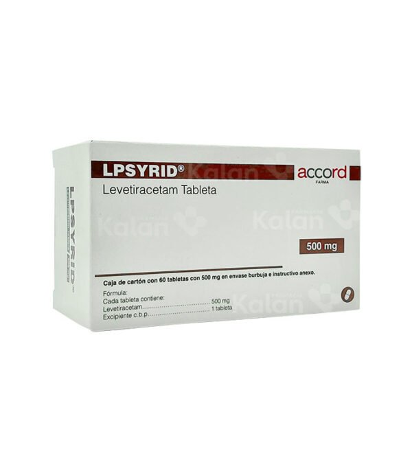 Lpsyrid Levetiracetam 500 mg