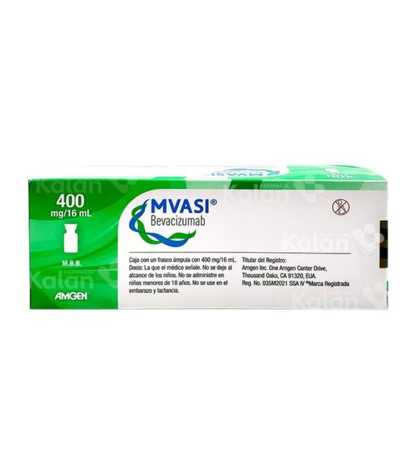 Bevacizumab MVASI al mejor precio en Kalan Farmacia