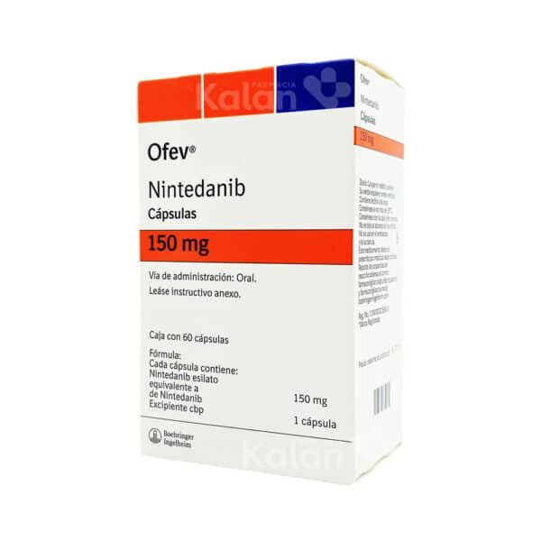 OFEV  Nintendanib 150 mg 60 cápsulas