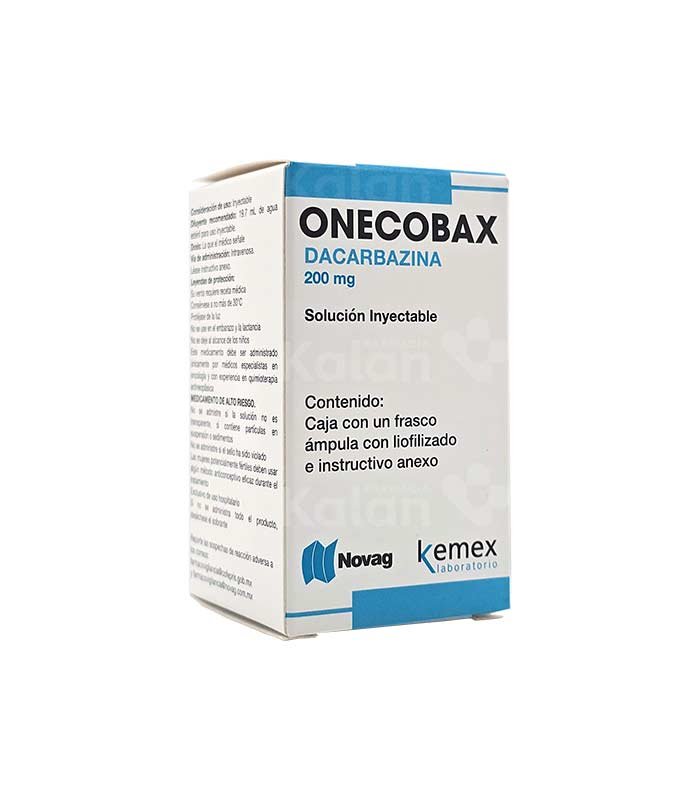 Dacarbazina 200 mg Oncecobax
