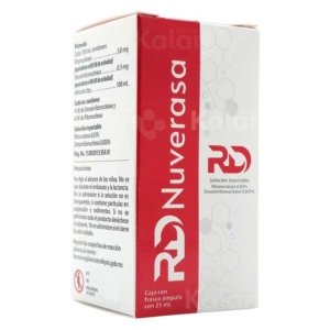RD Nuverasa Ribonucleasa/desoxirribonucleasa frasco 25 ml