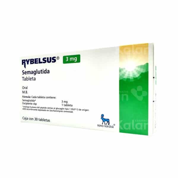 RYBELSUS  Semaglutida 3 mg 30 tabletas