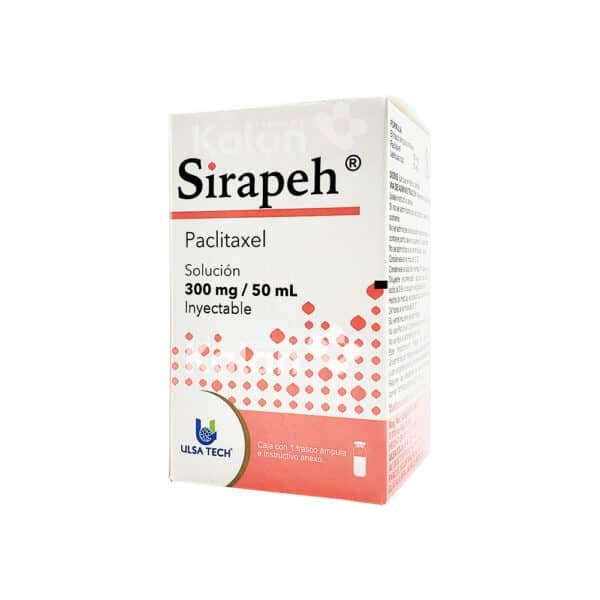 SIRAPEH  Paclitaxel 300 mg/50 ml s/filtro