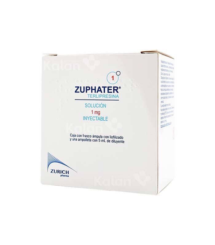 Zuphater Terlipresina 1 mg solucion inyectable