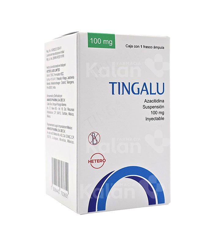Tingalu Azacitidina 100 mg