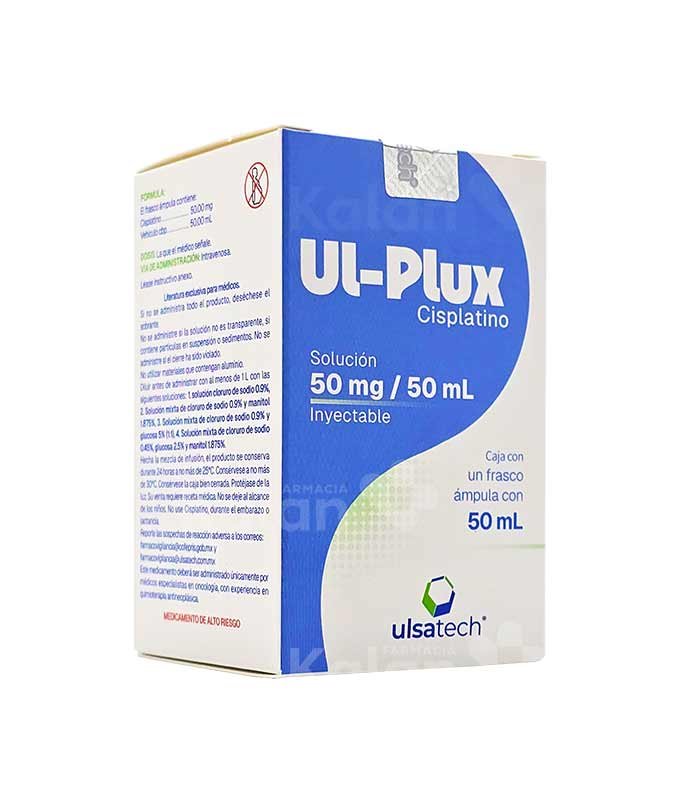 Ul-plux Cisplatino 50 mg / 50 mL