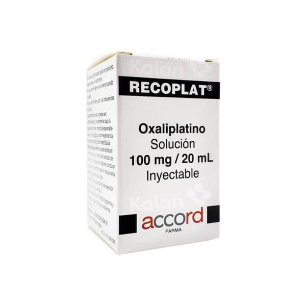 RECOPLAT RTU Oxaliplatino 100mg/20mL Solución